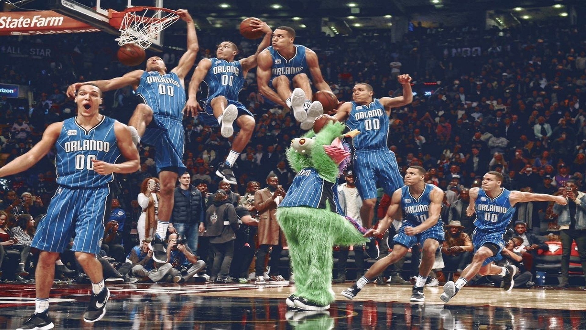 NBA雷霆队球员华莱士致敬老将威斯布鲁克，雷霆队教练布鲁克斯